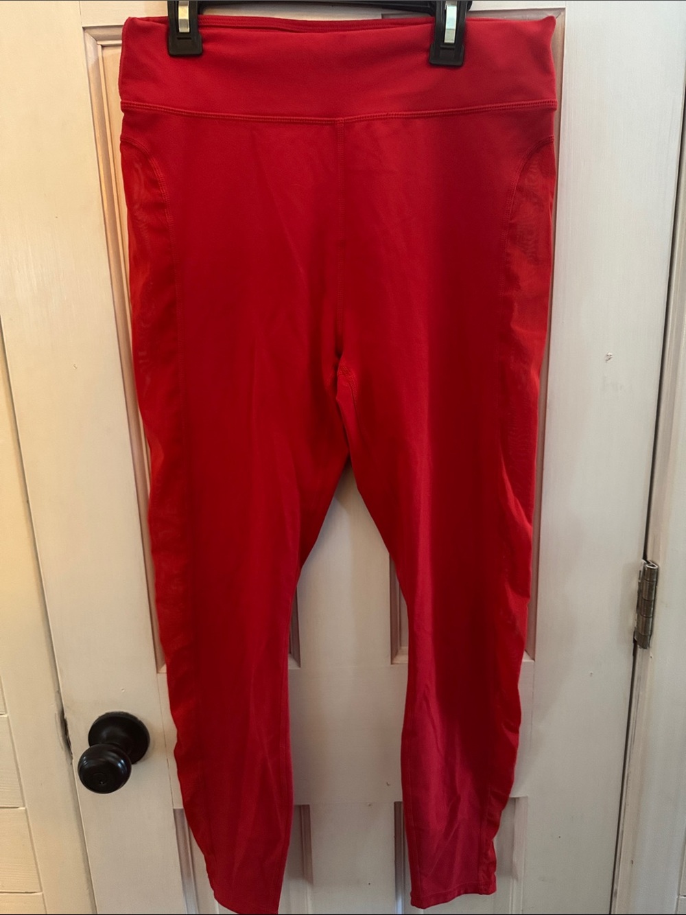 Fabletics Red High-Waist Leggings